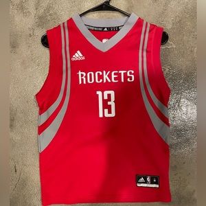 KIDS ADIDAS JAMES HARDEN ROCKETS JERSEY